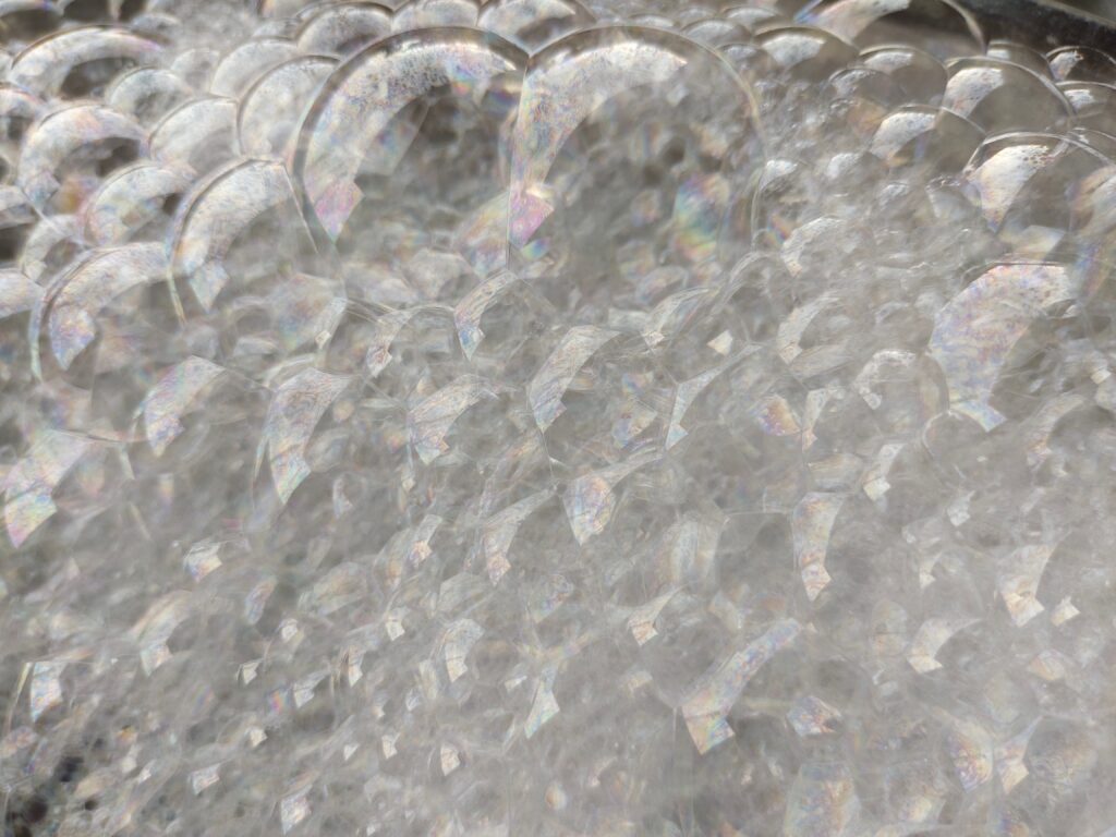 Facewash bubbles2